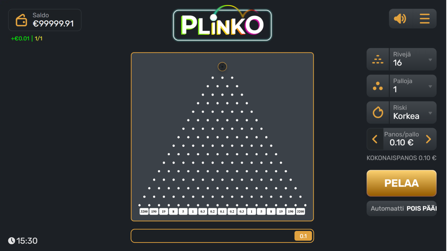 Gaming Corps Plinko